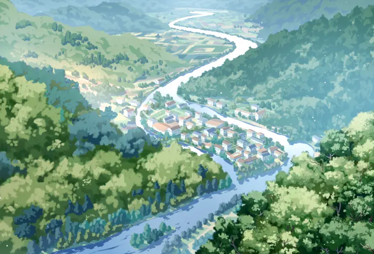 File:Opaline River From the Sky illustration.png