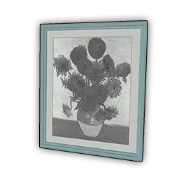 File:Vase with Fifteen Sunflowers (BW) icon.png
