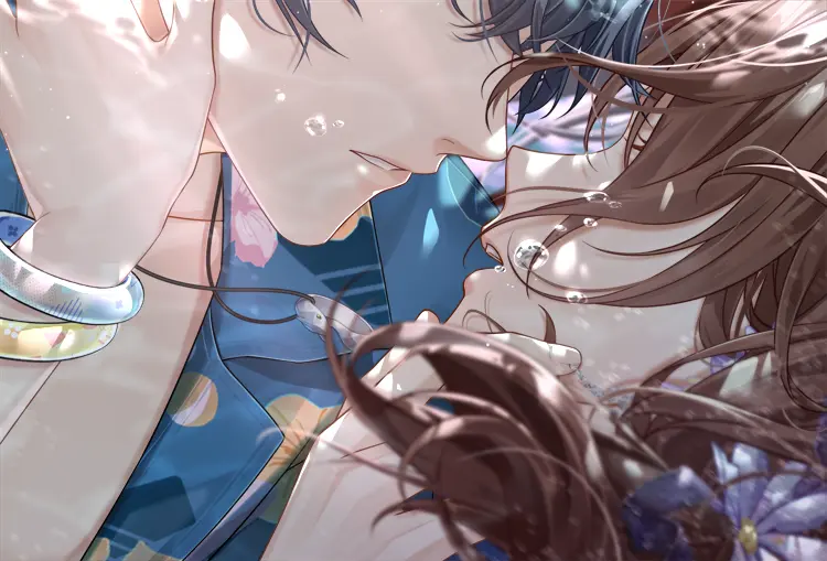 File:Underwater Kiss illustration.png