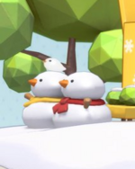 Cute Snowman furnishing placed.png