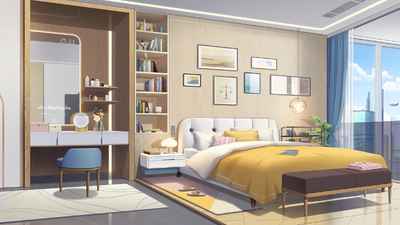 Main Character's Residence - Upstairs (Day).png