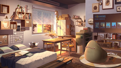 Time's Antiquities - Bedroom (Sunset).png